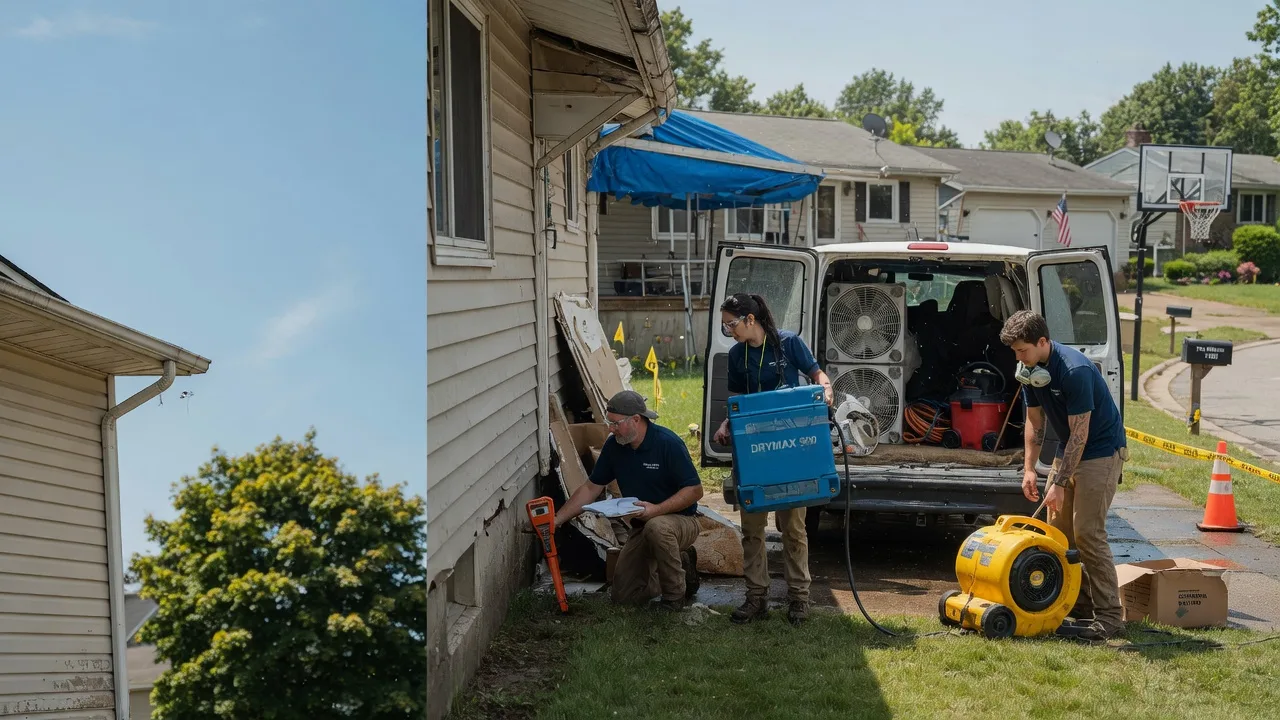 Ceiling Leak Cleanup in Ryan, IA near me